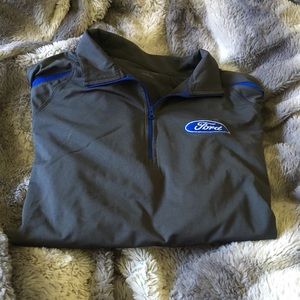 Grey Ford Pullover Size Large